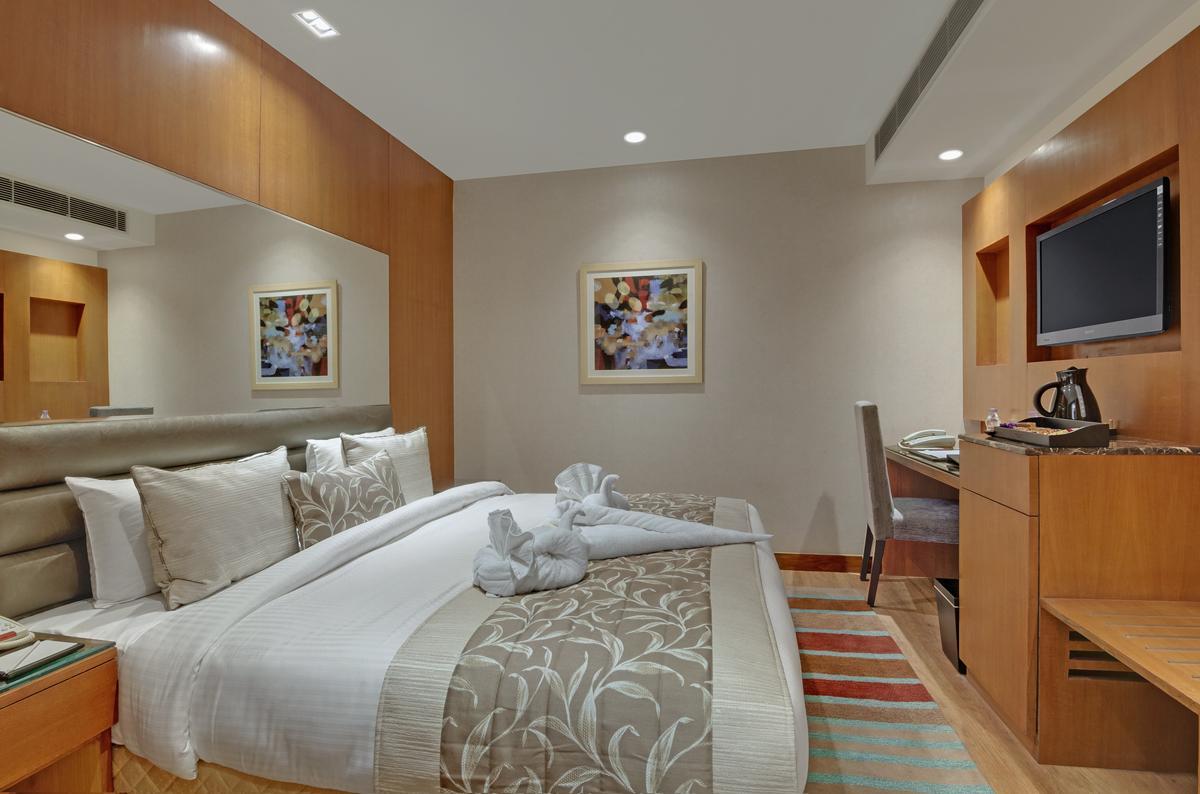 Beacon Hotel Nirman Vihar Nuova Delhi Esterno foto