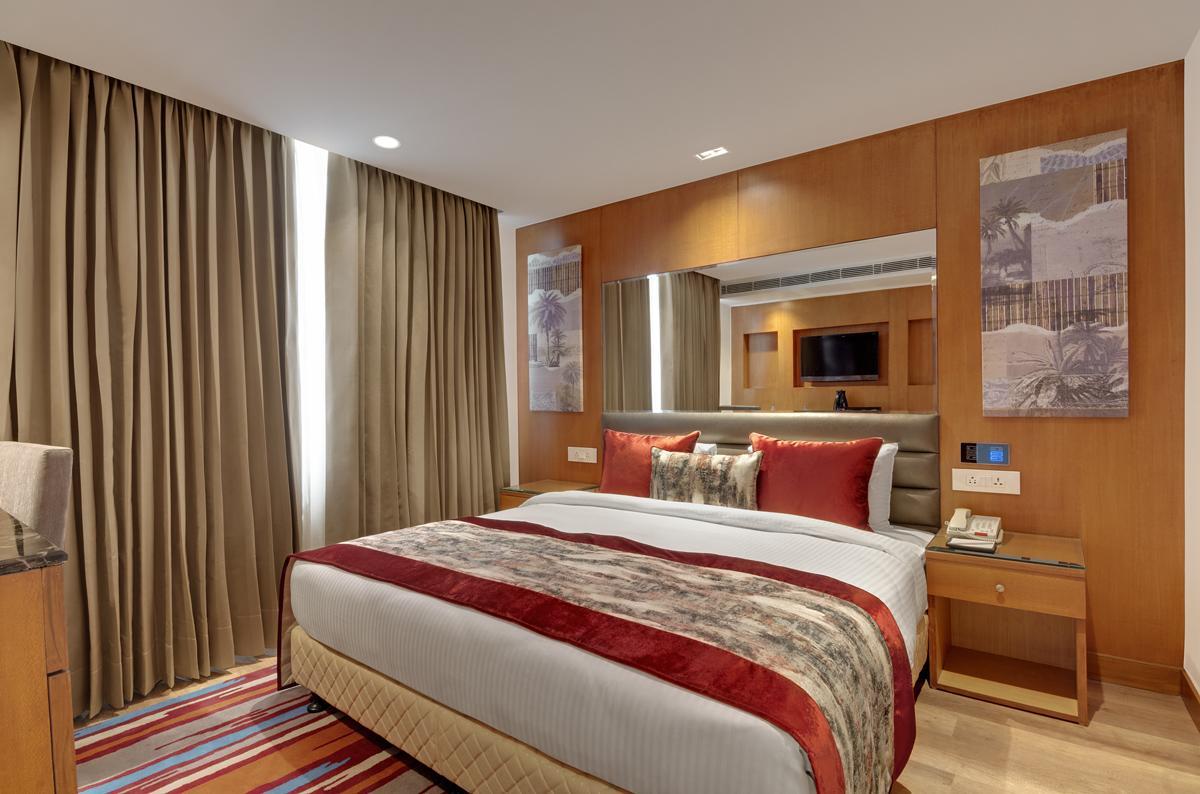 Beacon Hotel Nirman Vihar Nuova Delhi Esterno foto